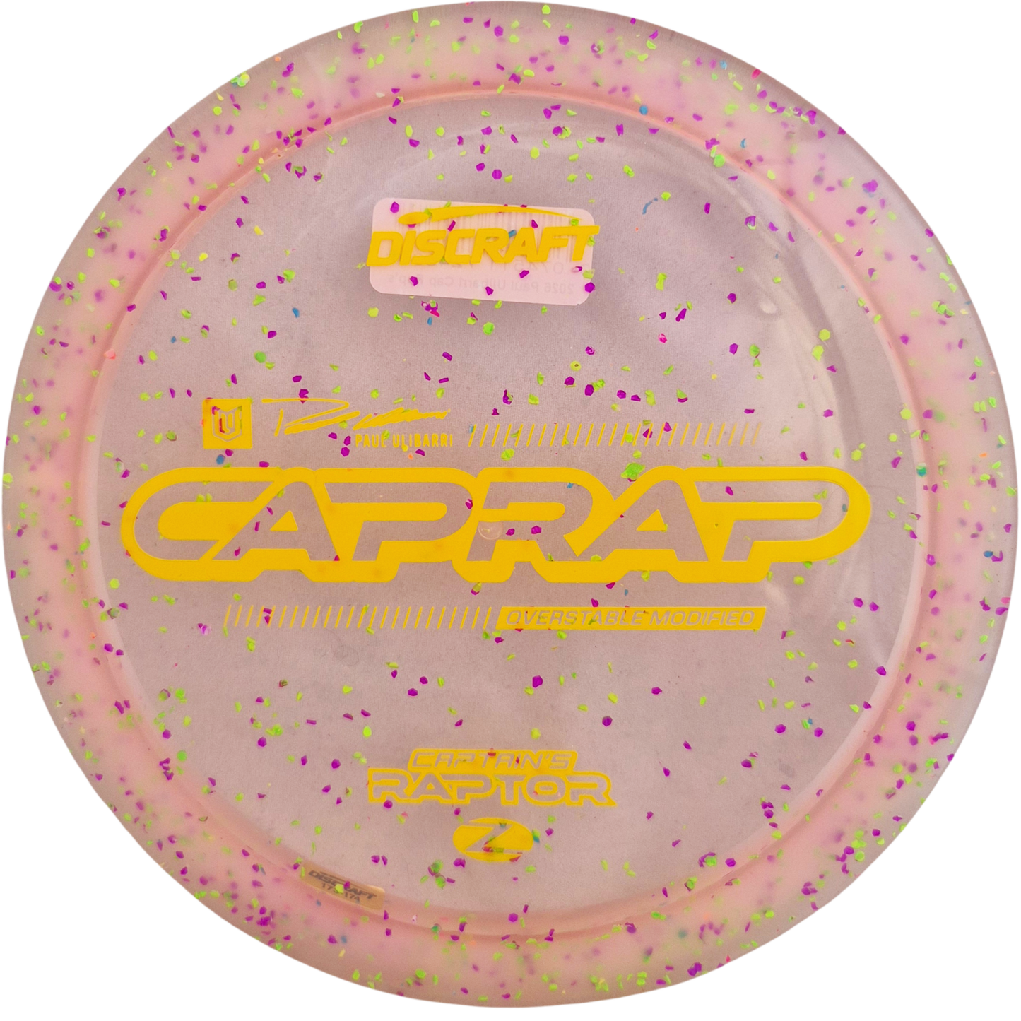 Z Confetti Captain’s Raptor Paul Ulibarri '26