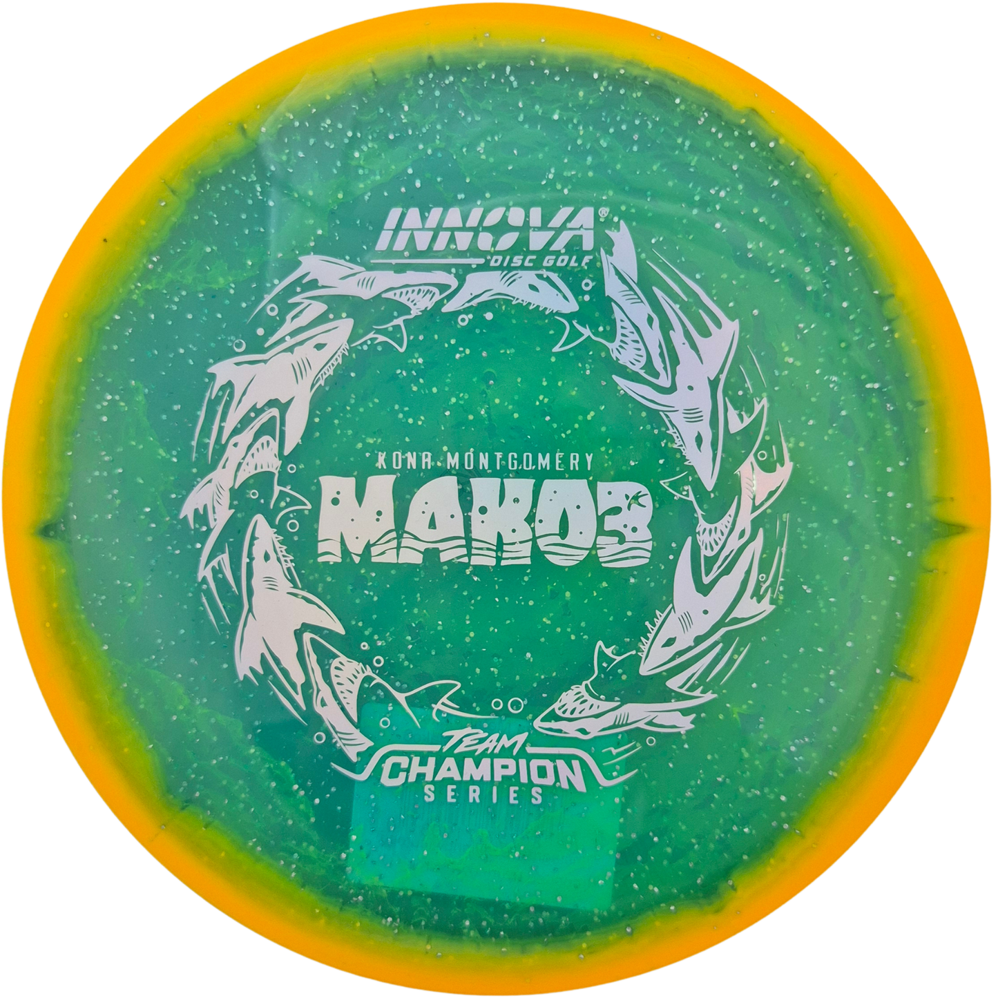 Metal Flake Halo Champion Mako3 Kona Montgomery Tour Series'26