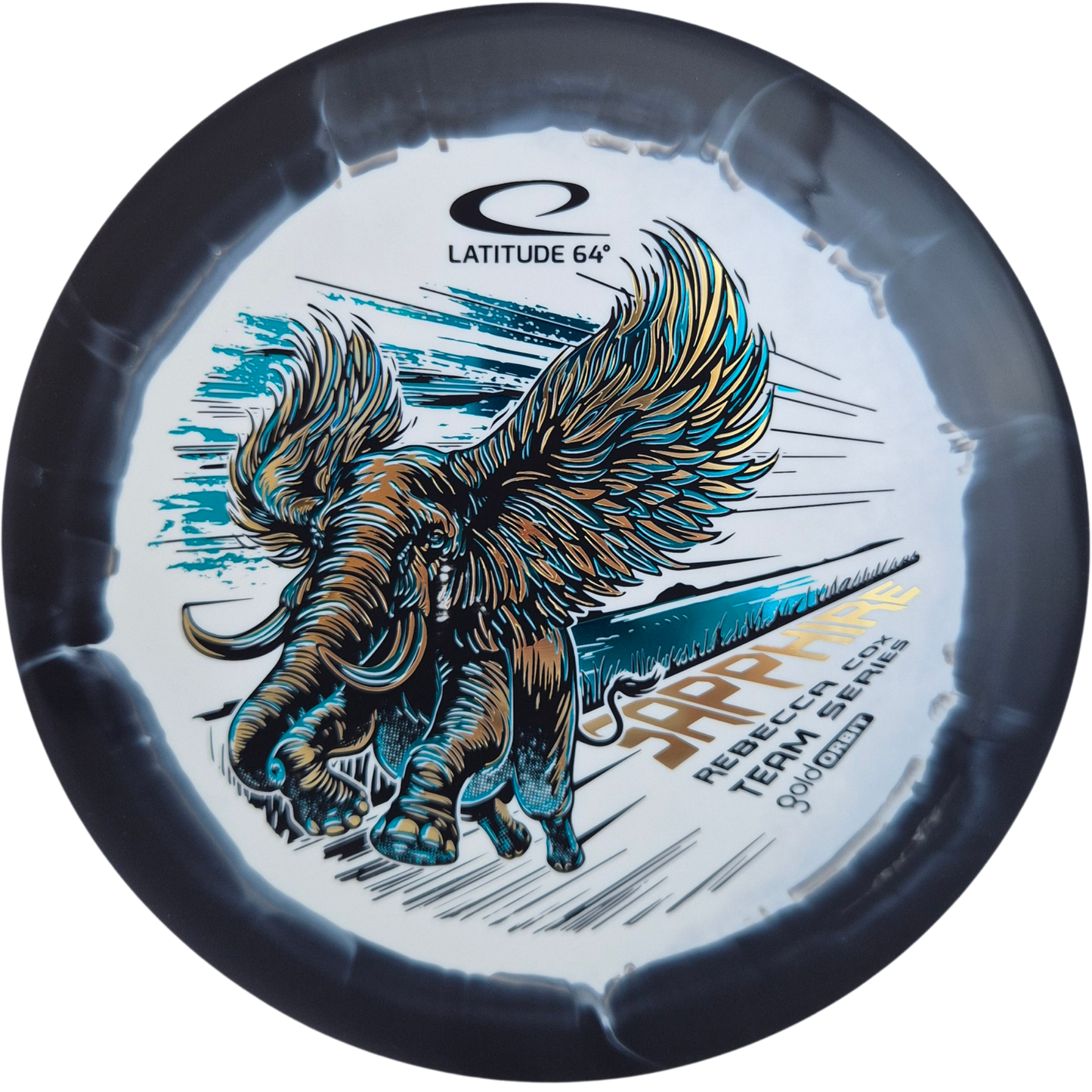 Gold Orbit Sapphire Rebecca Cox TS'26
