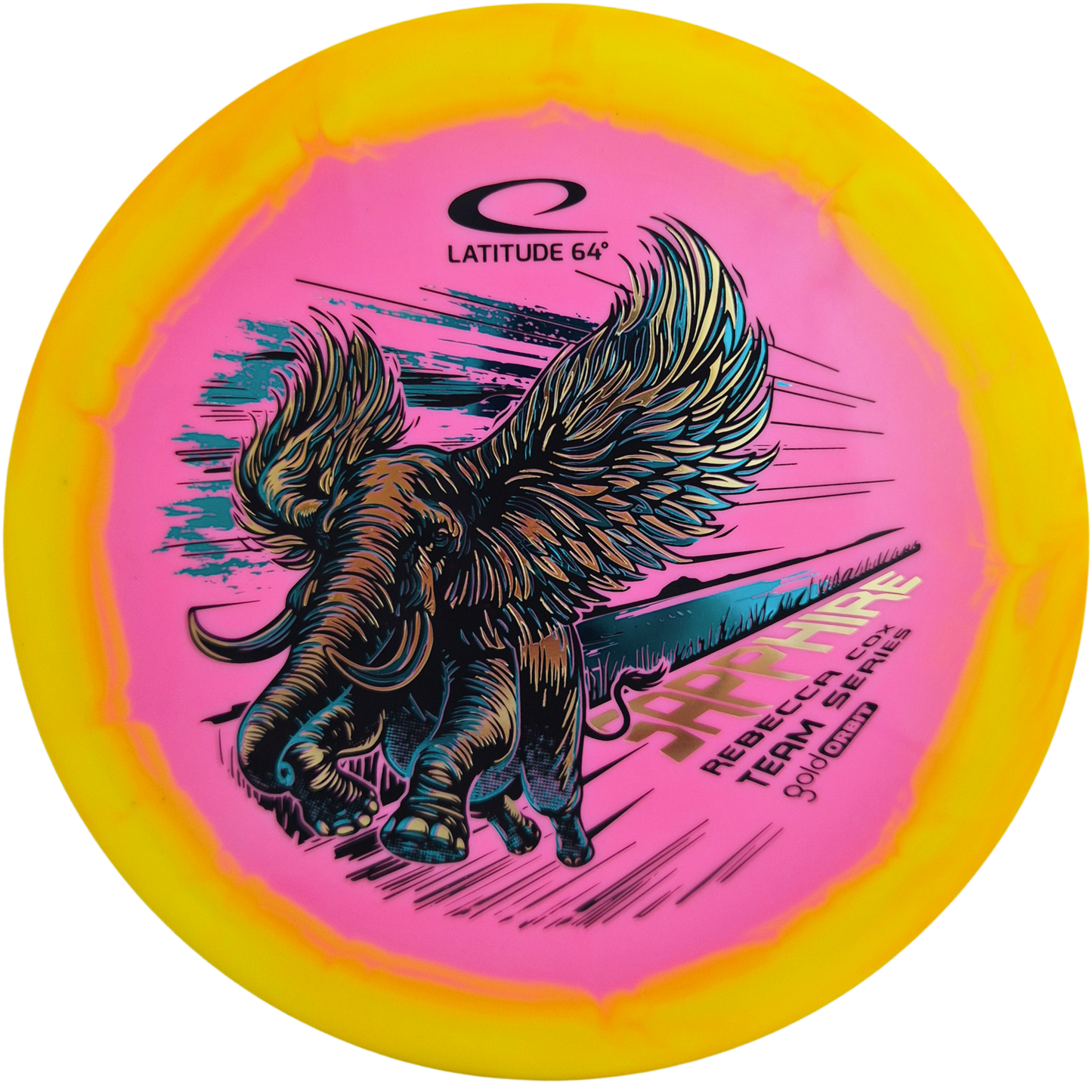 Gold Orbit Sapphire Rebecca Cox TS'26