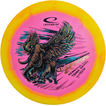 Gold Orbit Sapphire Rebecca Cox TS'26